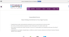 Desktop Screenshot of expandedapps.com